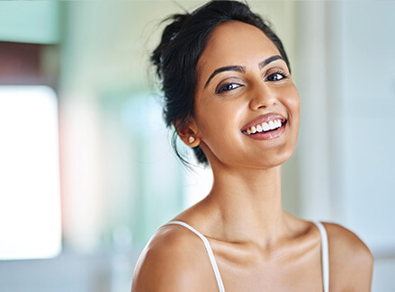 smiling woman